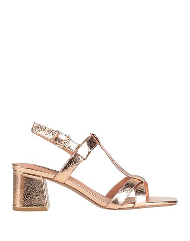 BIBI LOU Sandals Rose gold Leather