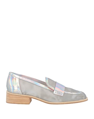 RAS Loafers Silver Textile fibers