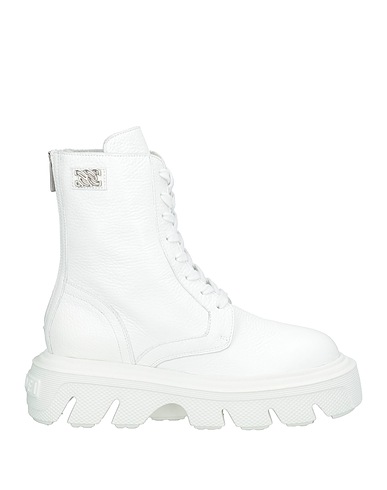 CASADEI Ankle boot White Leather