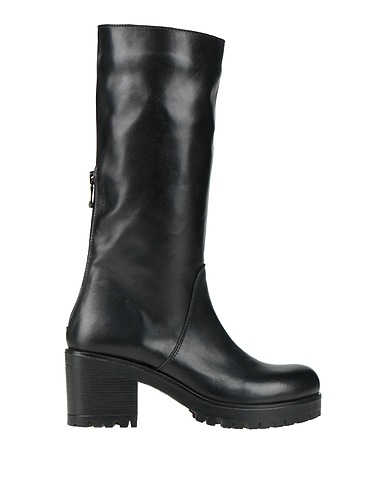 HILYA Boots Black Leather