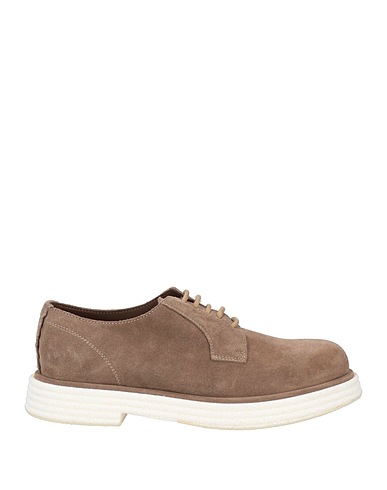 THE ANTIPODE Laced shoes Khaki Leather