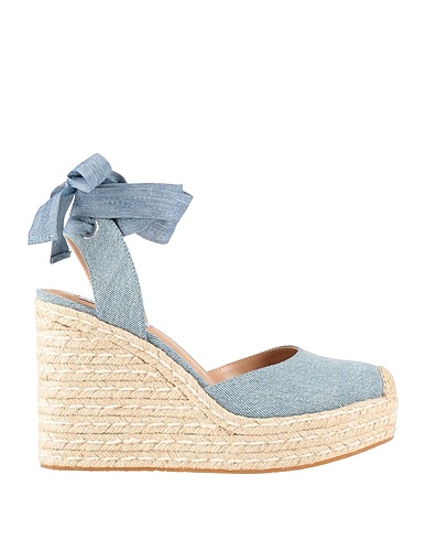 STEVE MADDEN Espadrilles Light blue Textile fibres