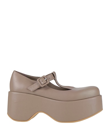 PALOMA BARCELÓ Pump Taupe Leather