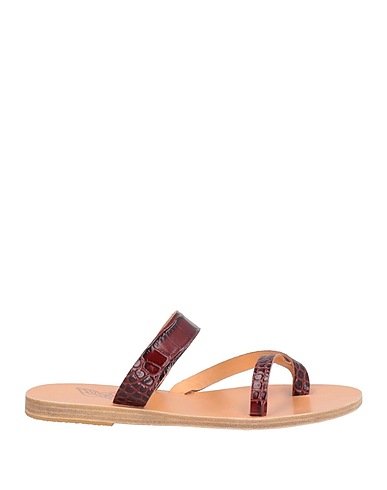 ANCIENT GREEK SANDALS Infradito Testa di moro Pelle