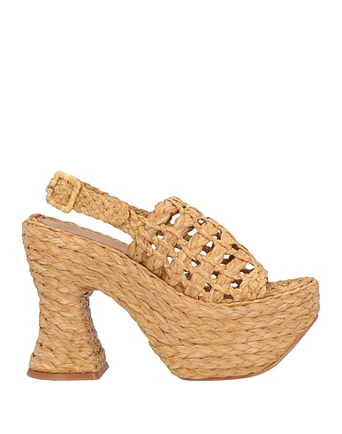 PALOMA BARCELÓ Espadrilles Sand Natural raffia