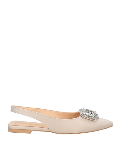 NILA & NILA Footwear Beige Textile fibres
