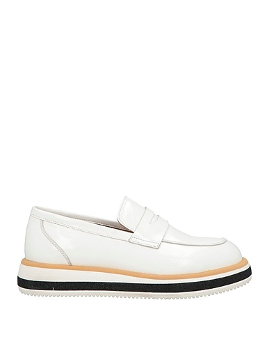NILA & NILA Mocassino Bianco Pelle