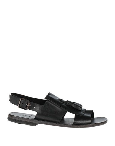 MOMA Sandals Black Cowhide