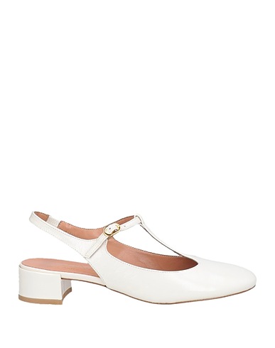 J.A.P. JOSE ANTONIO PEREIRA Pump Off white Leather