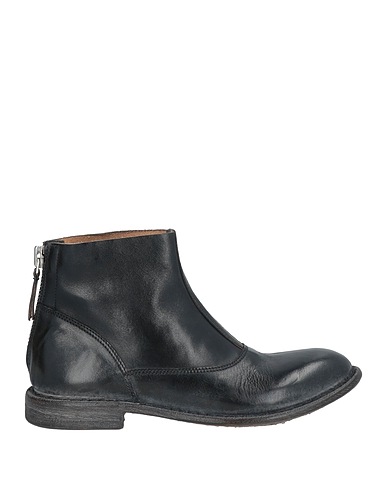 MOMA Stiefelette Schwarz Leder