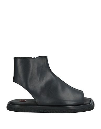 MOMA Sandals Black Calfskin