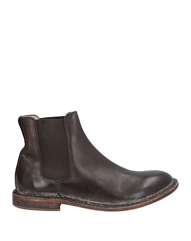 MOMA Ankle boot Dark brown Calfskin