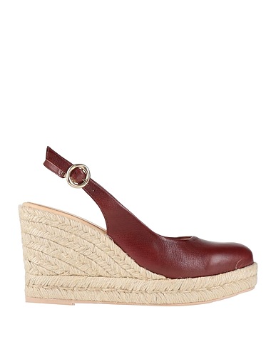 RAS Espadrilles Dark brown Calfskin