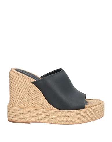 PALOMA BARCELÓ Espadrilles Black Leather