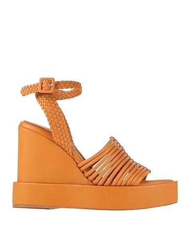 PALOMA BARCELÓ Sandals MANDARINO Leather