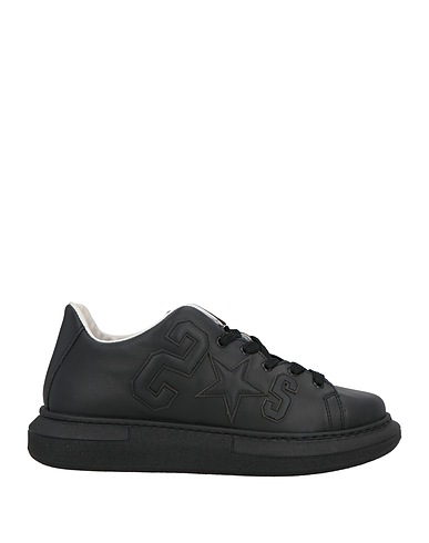 2STAR Sneakers Black Leather
