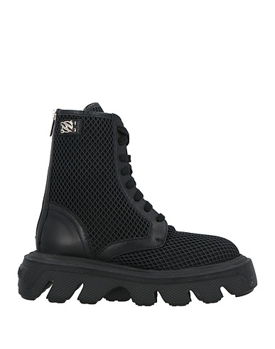 CASADEI Stiefelette Schwarz Leder