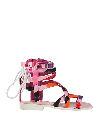 PUCCI Sandali Rosa chiaro Fibre tessili