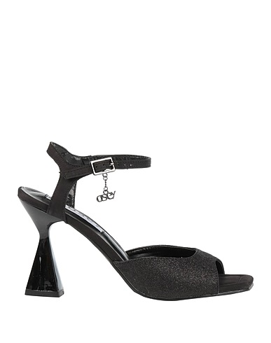 OSEY Sandals Black Textile fibres