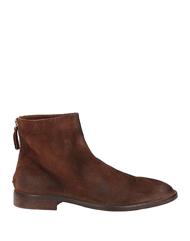 MOMA Ankle boot Dark brown Leather