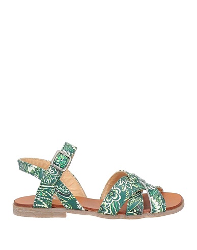 ETRO Sandals Green Leather