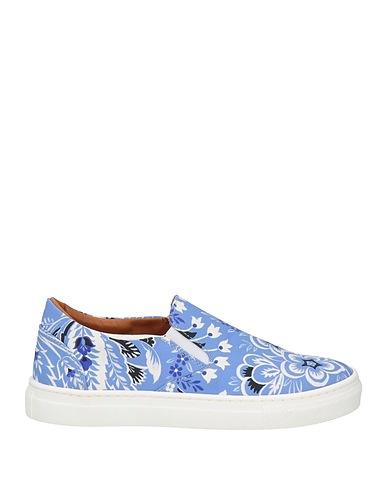 ETRO Sneakers Hellblau Gewebefasern