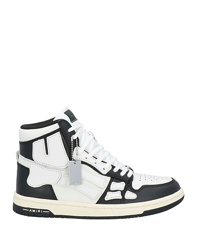AMIRI Sneakers Bianco Pelle, Fibre tessili