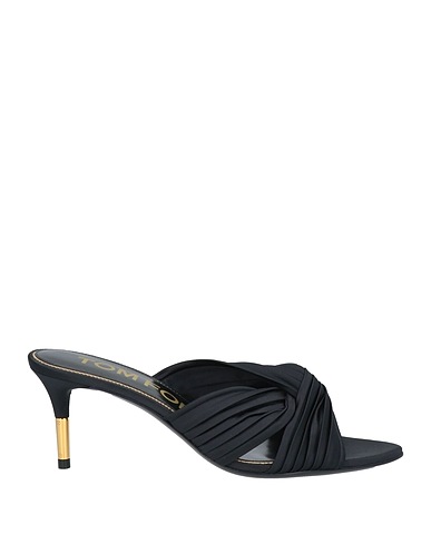 TOM FORD Sandals Black Textile fibers