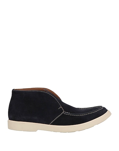 LUCA ROSSI Ankle boot Midnight blue Leather