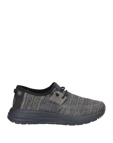 HEY DUDE Sneakers Black Textile fibres