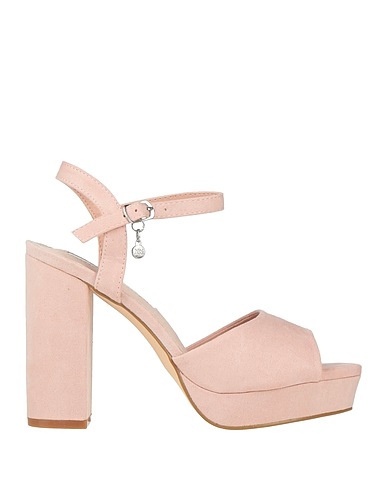 XTI Sandals Light pink Leather