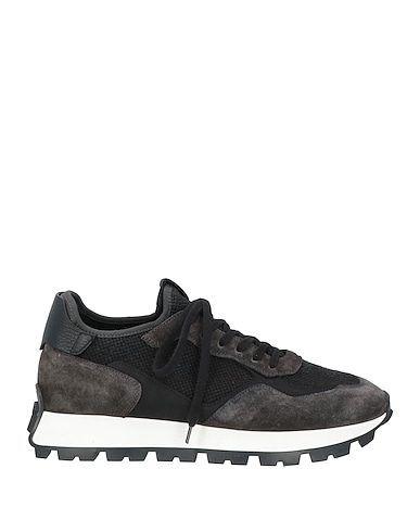 FABIANO RICCI Sneakers Leather, Textile fibres