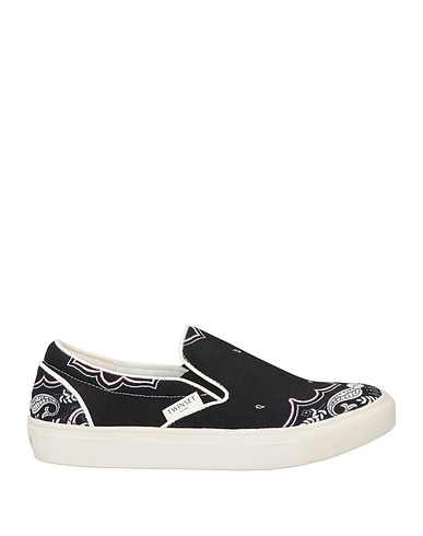 TWINSET Sneakers Black Textile fibres