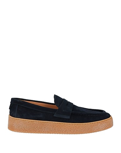 FABIANO RICCI Loafers Navy Leather