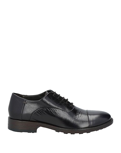 ANTICA CUOIERIA Laced shoes Dark brown Leather