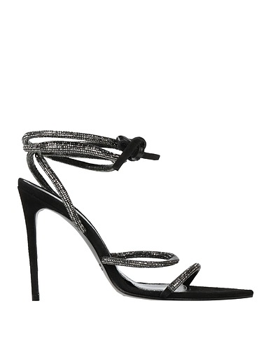 ALDO CASTAGNA Sandals Black Leather