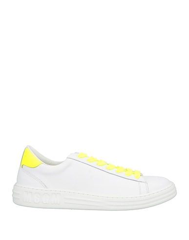 MSGM Sneakers Weiß Leder