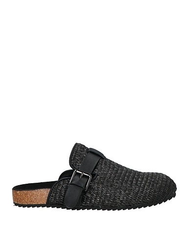 BIBI LOU Mule e zoccoli Nero Fibre tessili