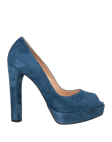 ANDREA PINTO Pump Blue Leather