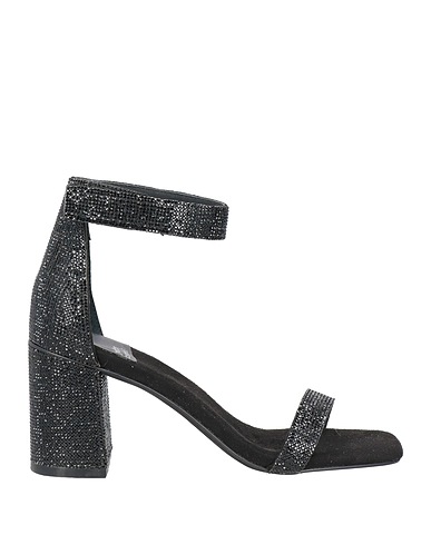 JEFFREY CAMPBELL Sandals Black Textile fibres