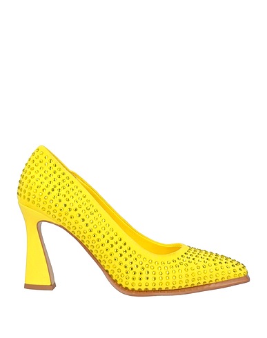 ACTITUDE by TWINSET Pump Yellow Textile fibers