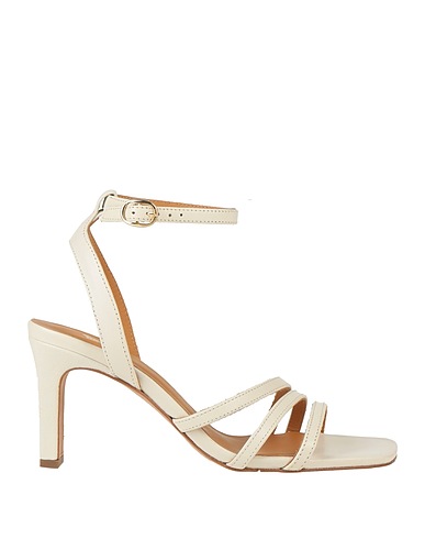 BOBBIES Sandalia Marfil Cuero, Piel de cordero