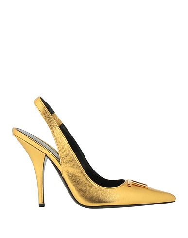TOM FORD Court Gold Sheepskin, Zamak