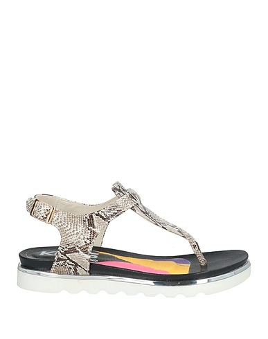 KEYS Flip flops Grey Textile fibres