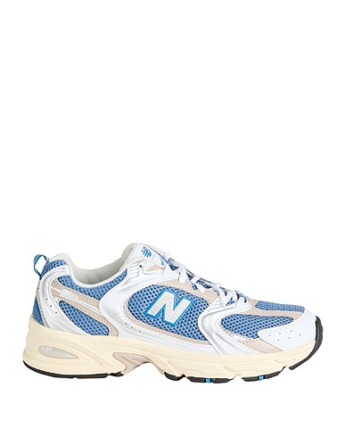 NEW BALANCE Sneakers 530
 Light blue Synthetic fibers, Leather