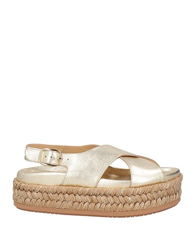 PALOMA BARCELÓ Espadrilles Platinum Leather