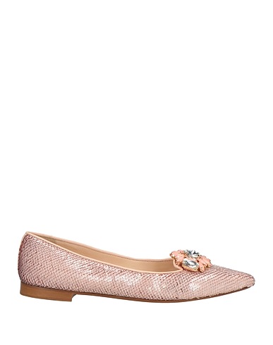 ANTHOLOGY  Paris Ballerine Rosa chiaro Pelle, Fibre tessili