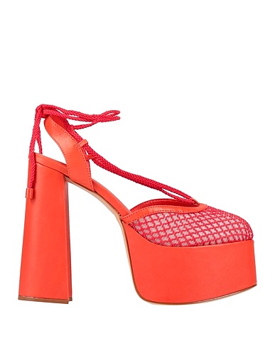 SCHUTZ Court Tomato red Leather