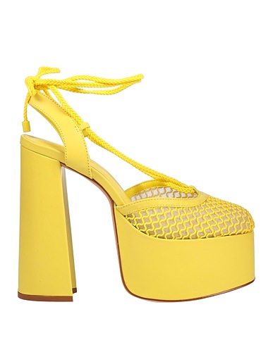 SCHUTZ Pumps Gelb Leder