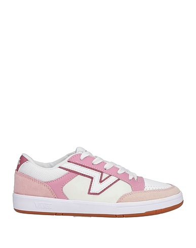 VANS Sneakers White Leather, Textile fibres
